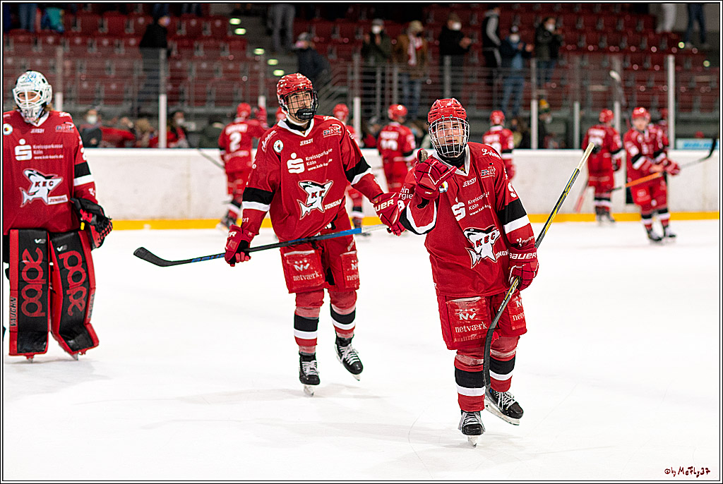 U20-DNL;  Koelner Junghaie - Eisbaeren Juniors Berlin; Koeln, 26.03.2022